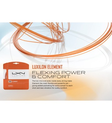 Luxilon Element 125 Tennis strings